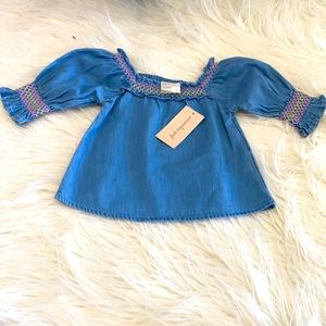 First Impressions baby girl top